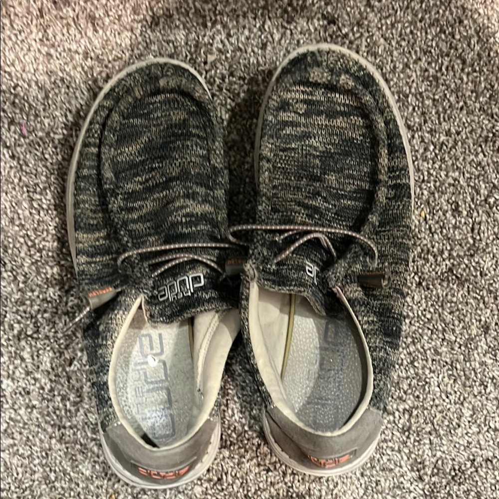Hey Dude Textured Knit Shoes